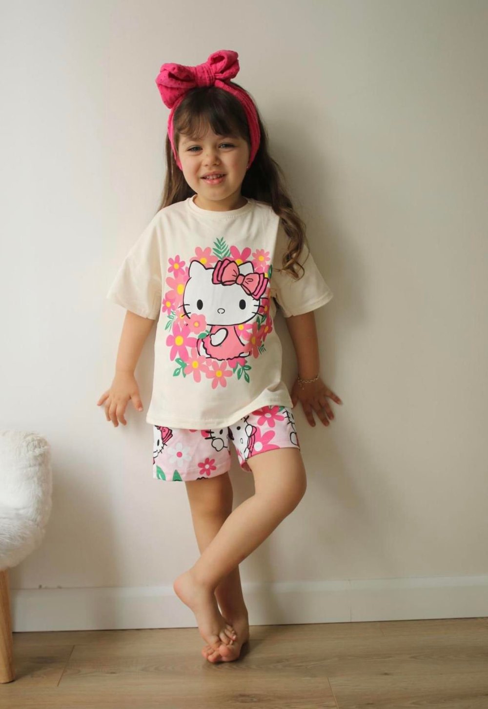  3-10 Yaş Hello Kitty Alt Üst Takım
