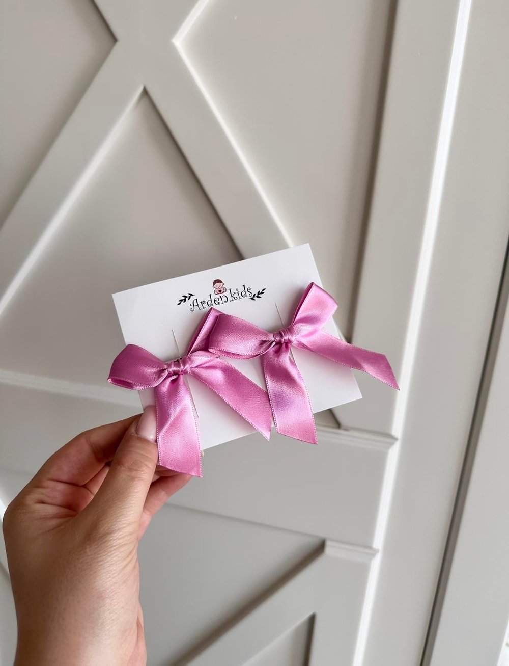 2'li Gül Kurusu Ribbon Toka