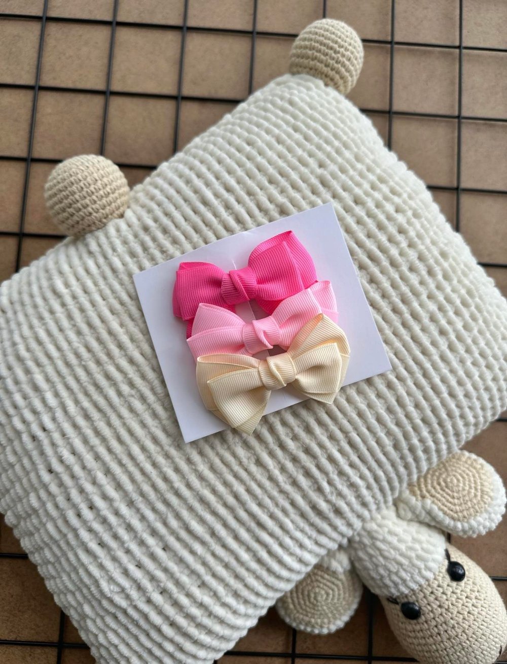 3'lü Fiyonklu Klips Set