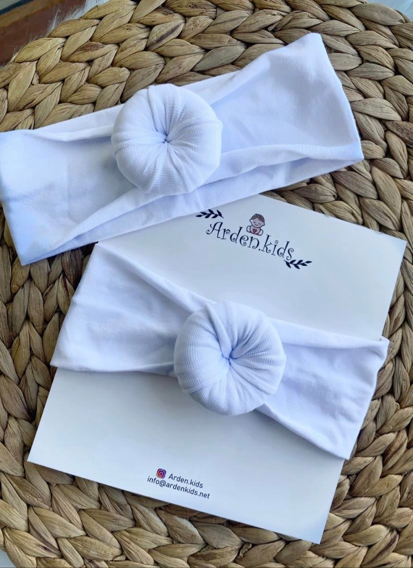 Beyaz Donut Bandana