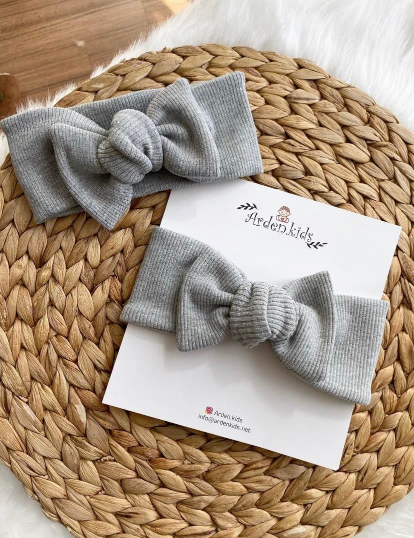 Gri Kışlık Tavşan Kulak Bandana