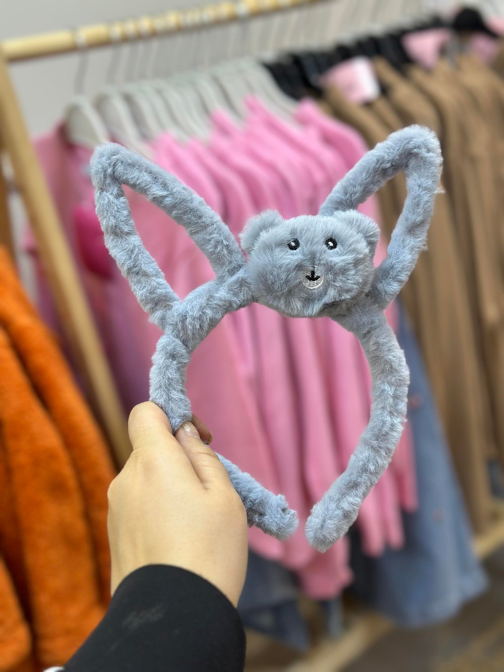 İndigo Ayıcık Peluş Taç
