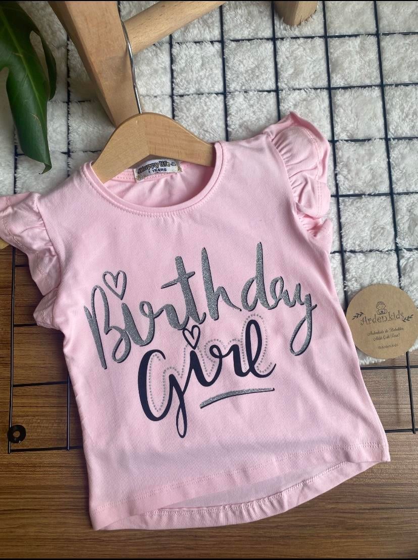 Pudra Bırthday Gırl Bluz