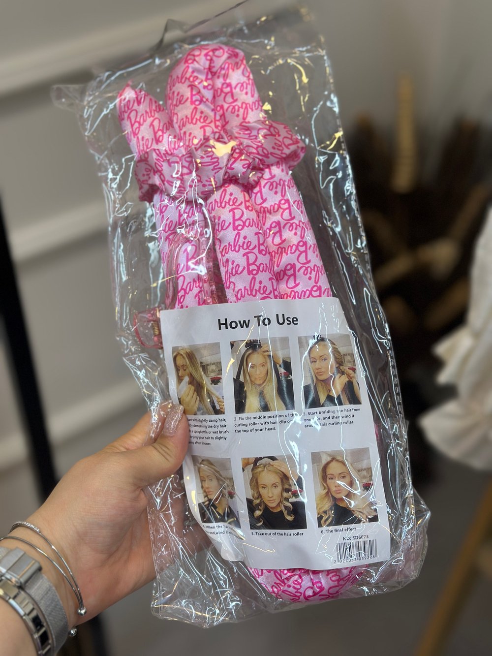 Saç Şekillendirici  Pembe Barbie