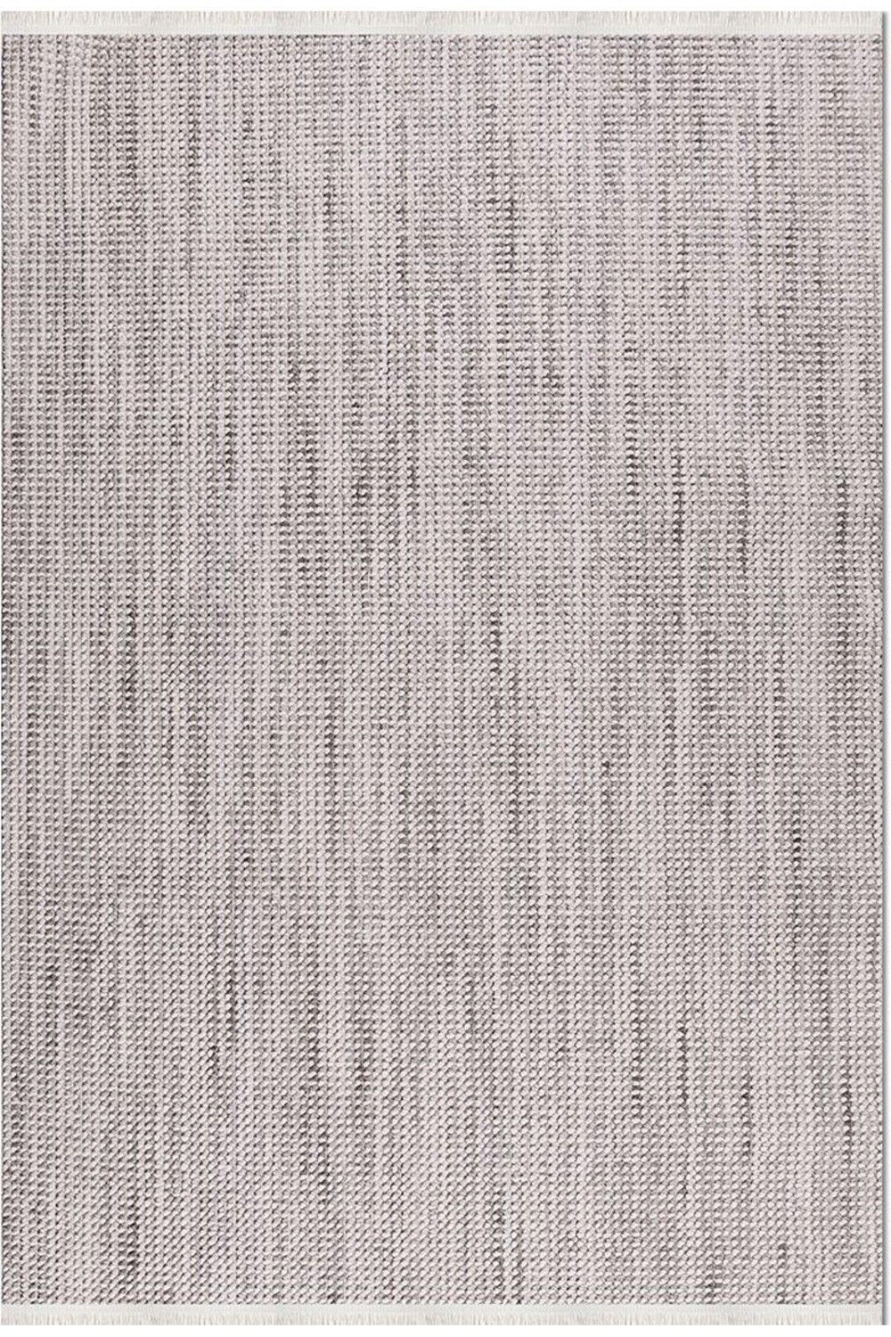 Polk Gri Bukle Örme Loop Antre Salon Mutfak Balkon Tozmaz Halı Yolluk Kilim