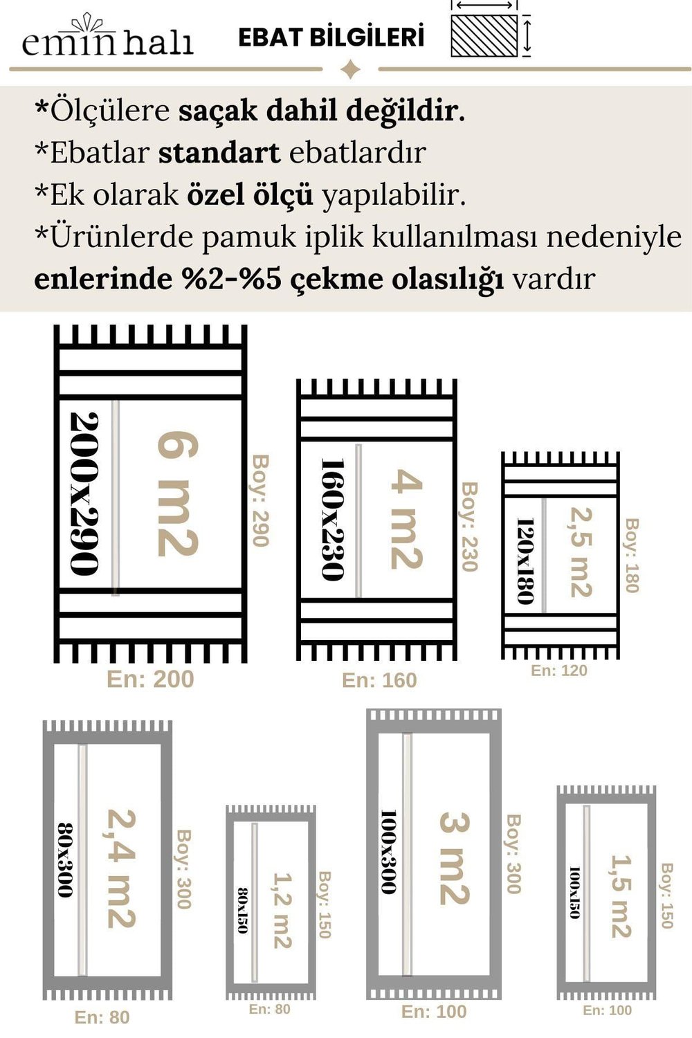 Royal Koleksiyonu 14855 Viskon Bambu Dokulu Salon Antre Mutak Halı Yolluk
