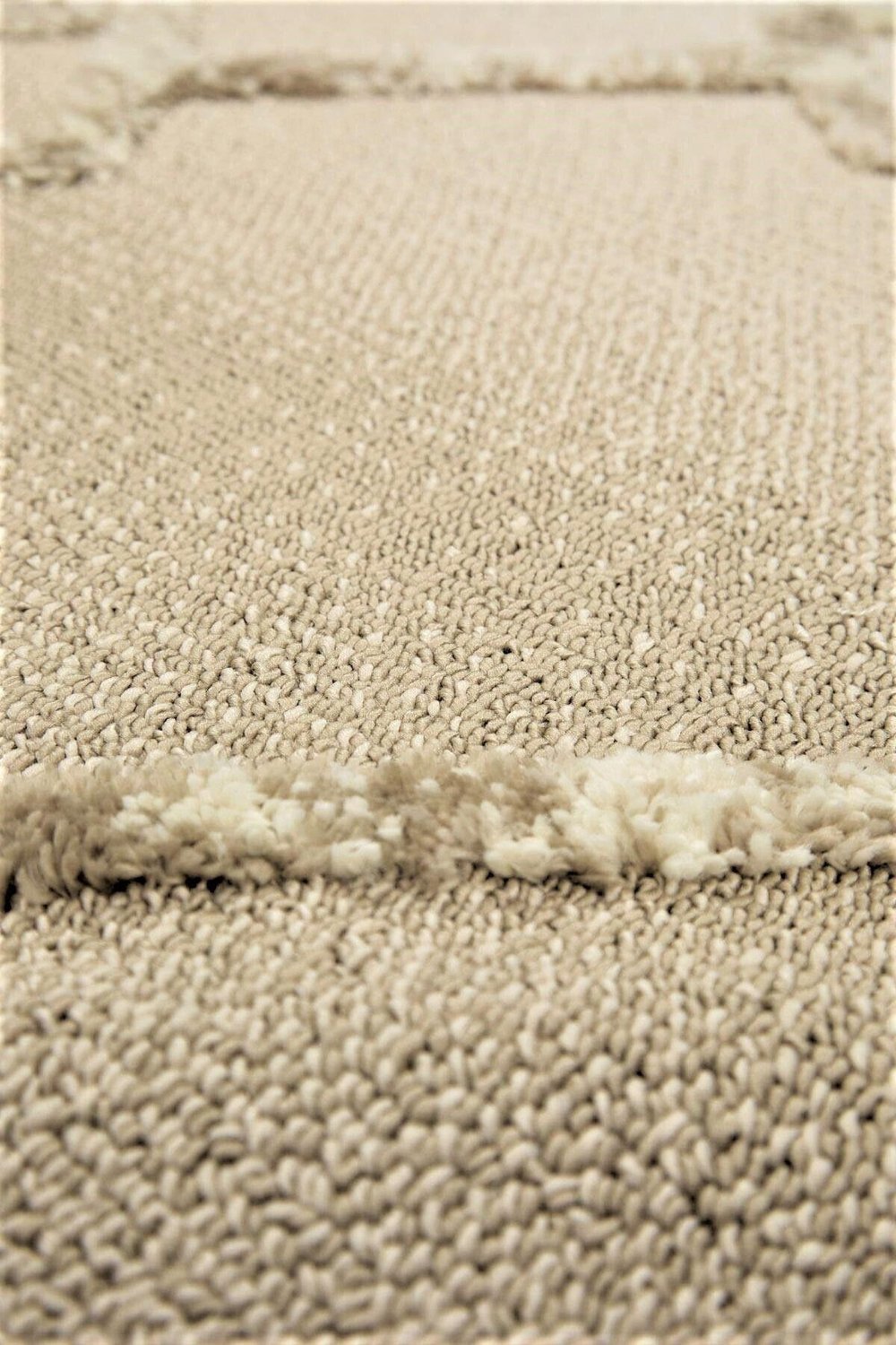 Sanromeo Yuvarlak 2208 Yumuşacık Tozsuz Salon Koridor Antre Kolay Silinir Halı Yolluk Kilim