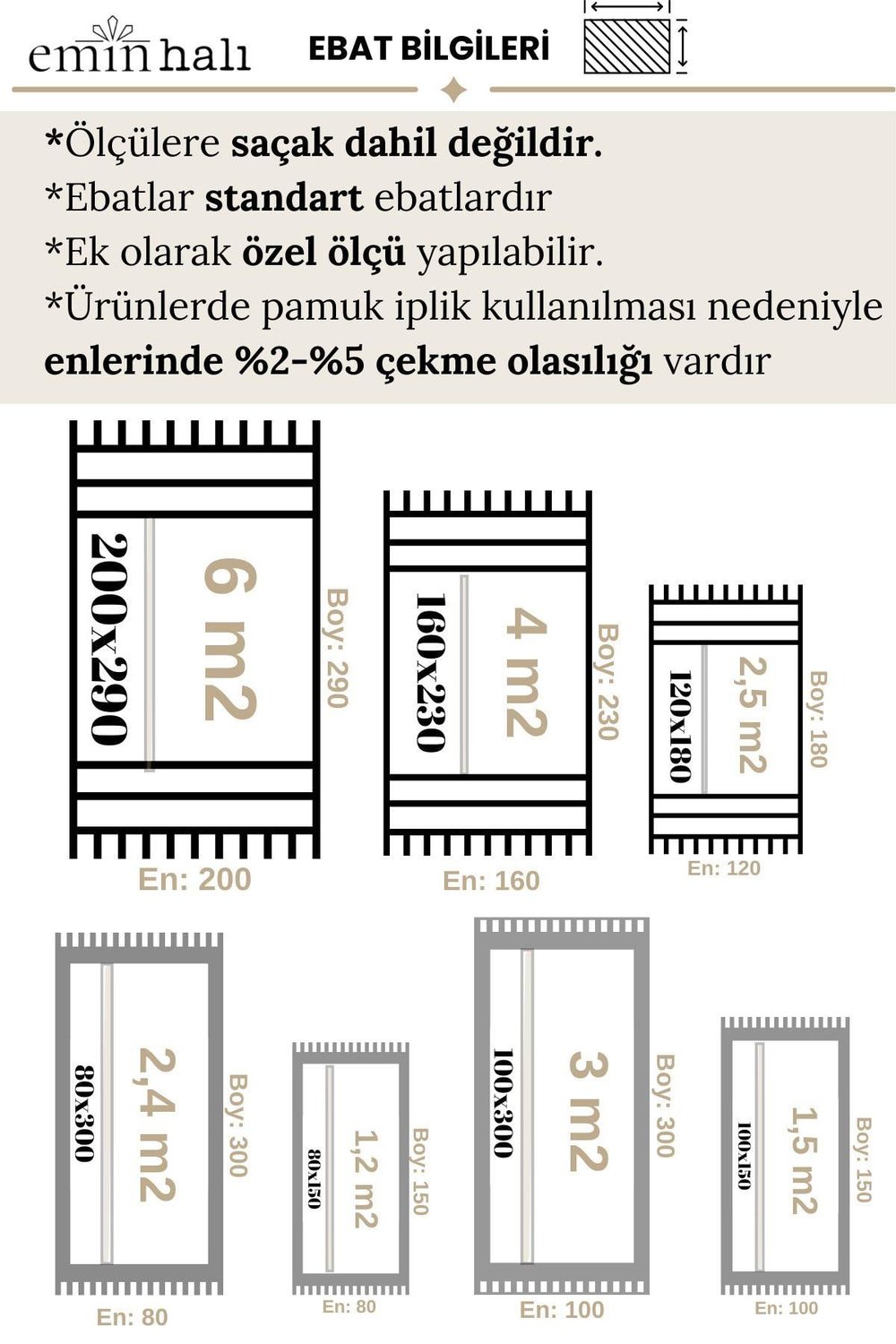 Venüs Koleksiyonu Özel Ölçü Halı Yolluk