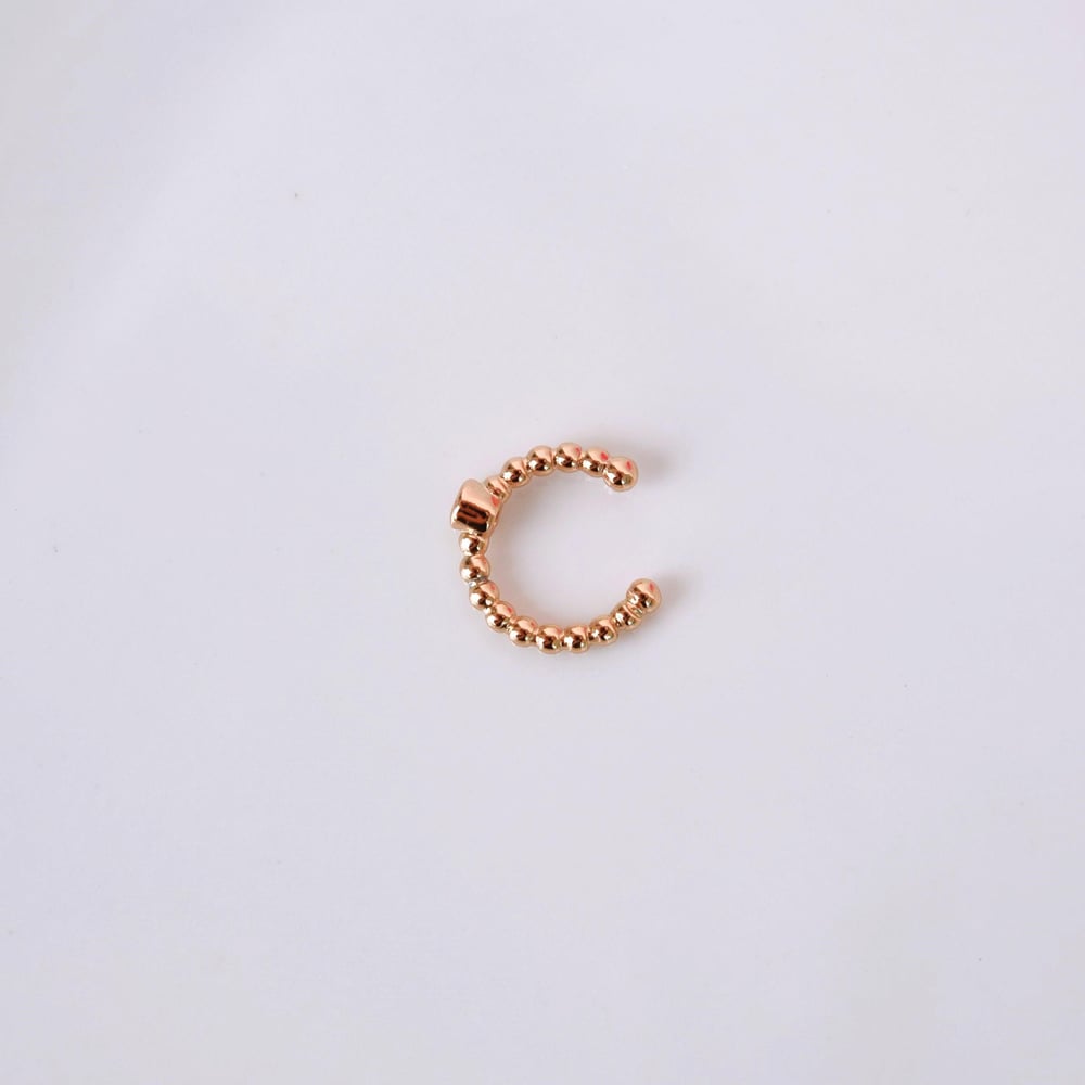 İnce Minimal Earcuff Sıkıştırma Kıkırdak Küpesi