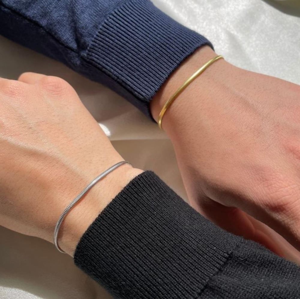 İtalyan Çelik Bileklik Sevgili Dost Bilekliği 2 Adet(1 Gold, 1 Gümüş)