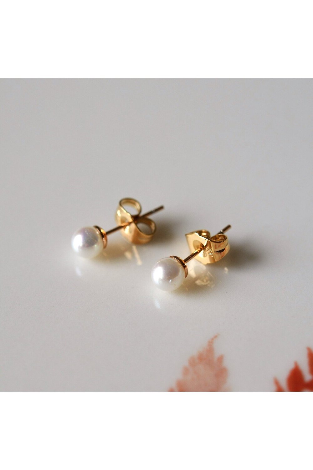 Sade İnci Küpe 4 mm
