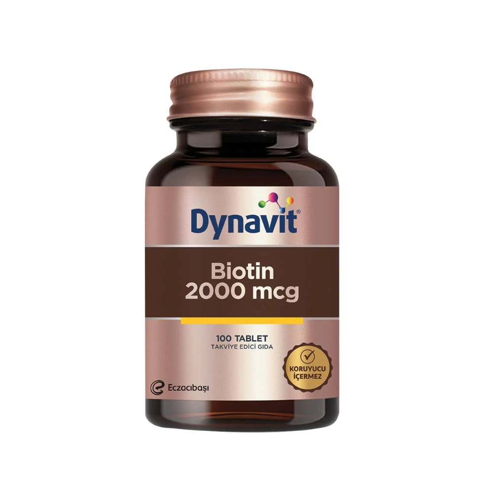 Dynavit Biotin 2000 mcg - 100 Tablet