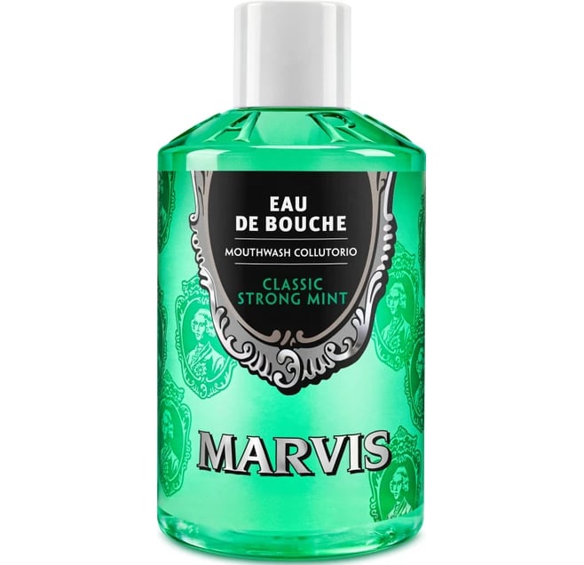 Marvis Klasik Yoğun Nane Ağız Bakım Suyu 400 ml Ferahlatıcı ve Canlandırıcı Etki Sağlar