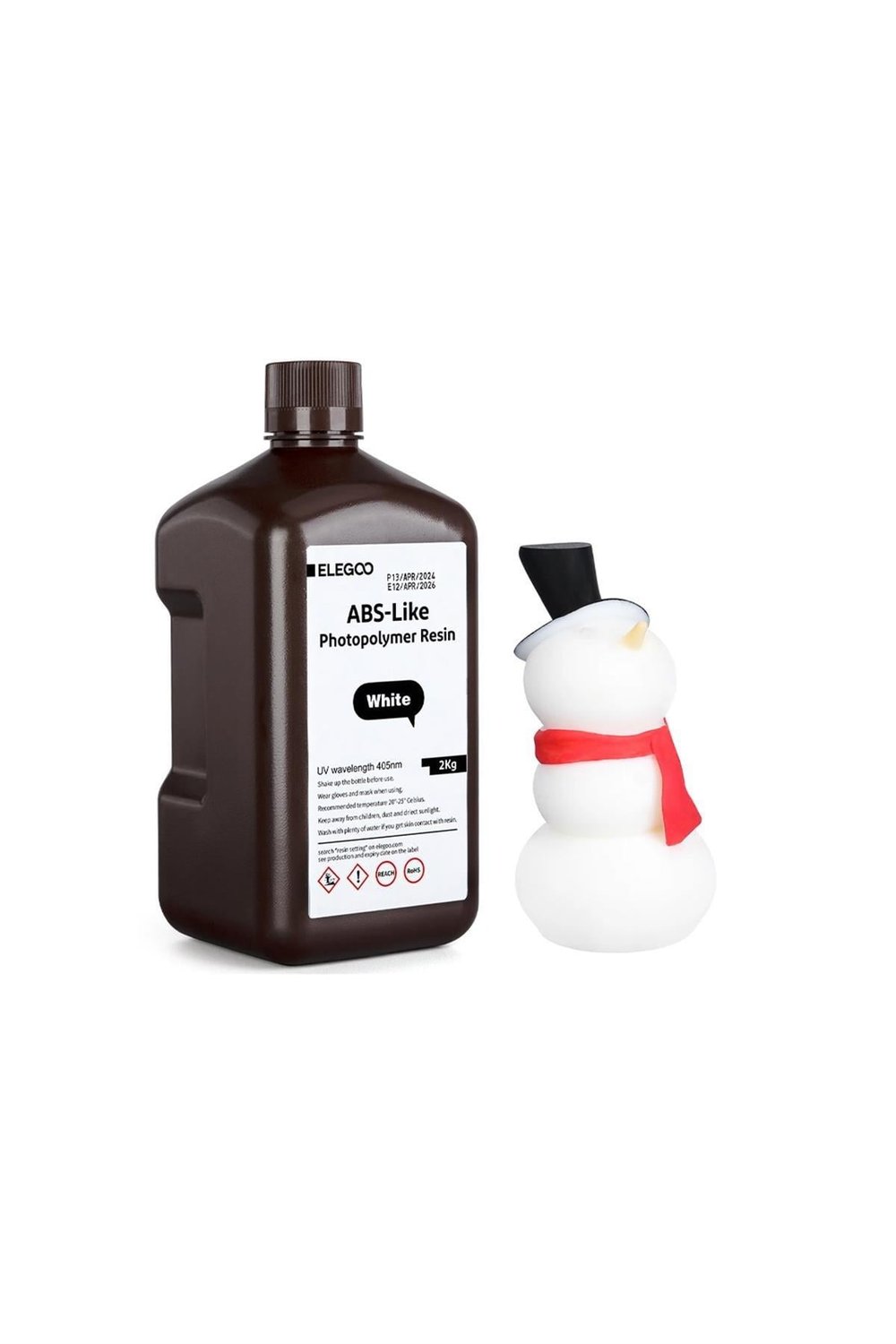 ELEGOO ABS-Like Resin 2KG White