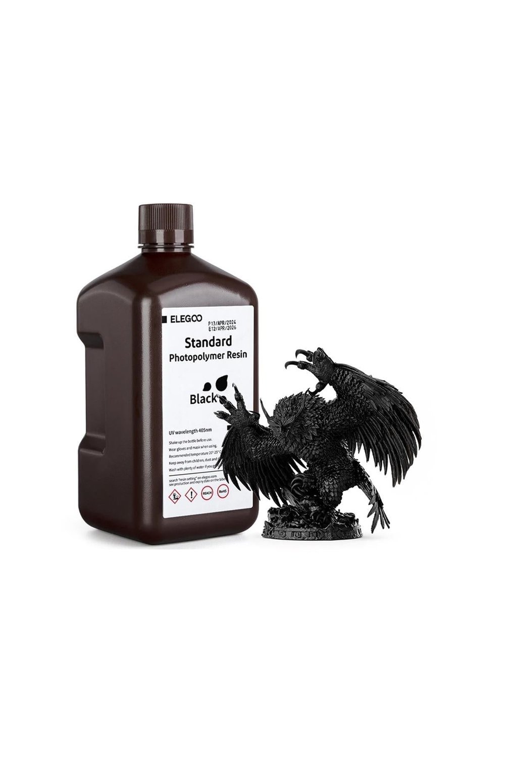 ELEGOO Standard Resin 2KG Black