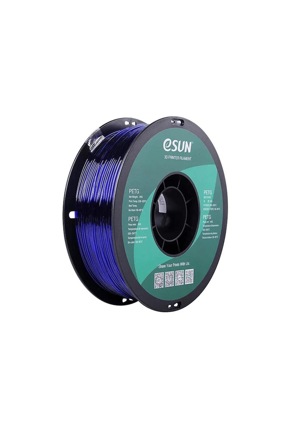 Esun PETG Filament Blue