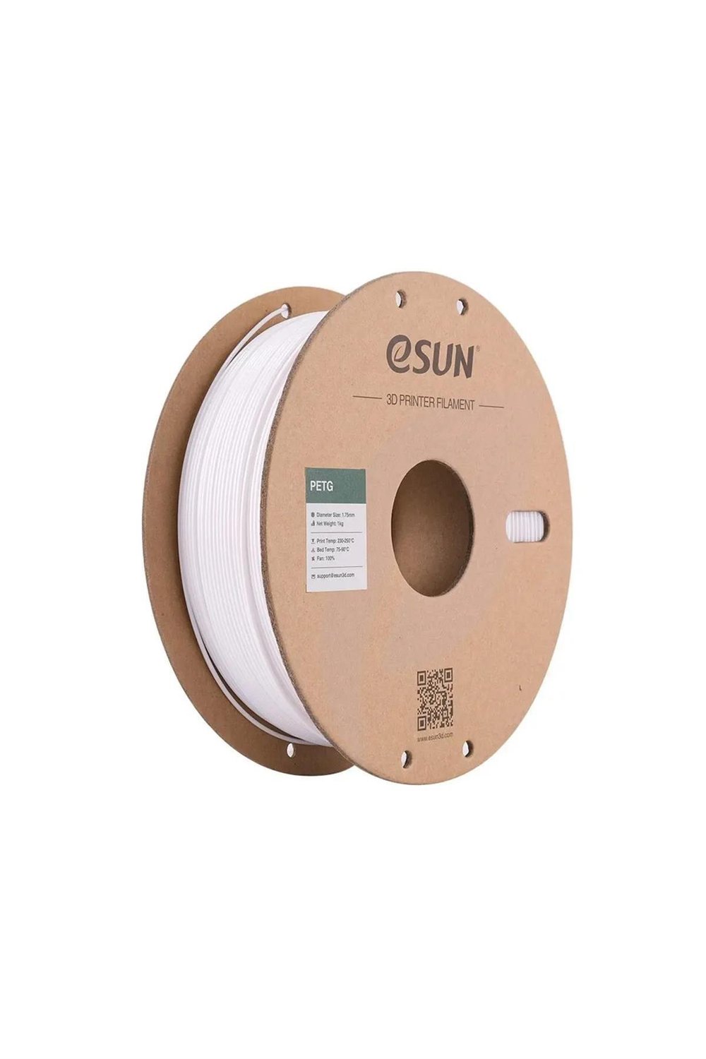 Esun PETG Filament Düz Beyaz
