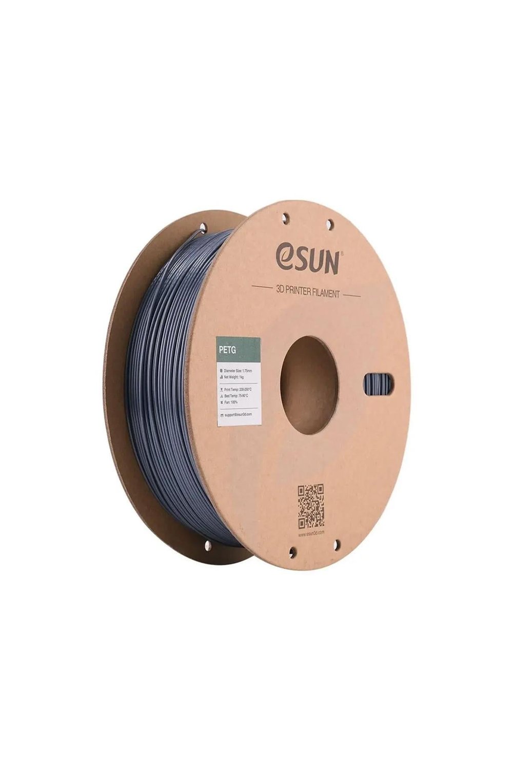 Esun PETG Filament Düz Gümüş