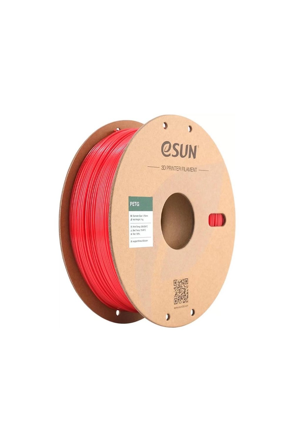 Esun PETG Filament Düz Kırmızı