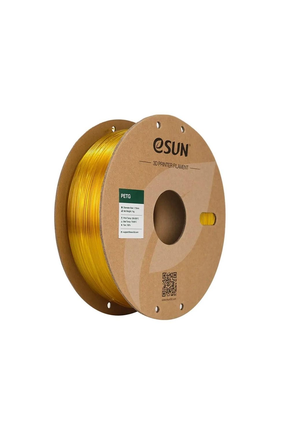 Esun PETG Filament Translucent Yellow