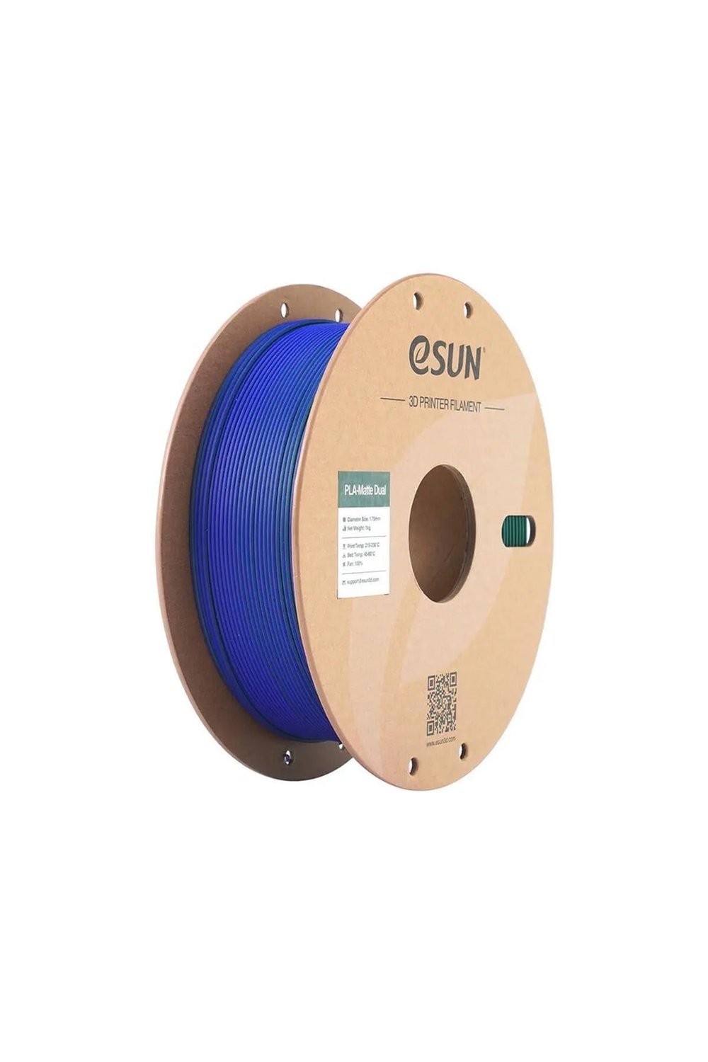 Esun PLA-Matte Filament Green-Blue