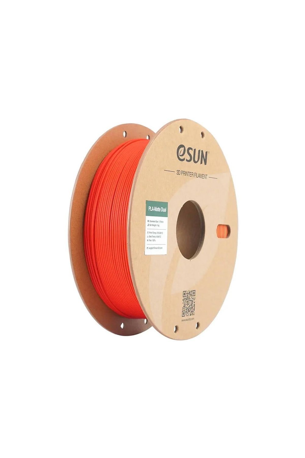 Esun PLA-Matte Filament Red-Yellow