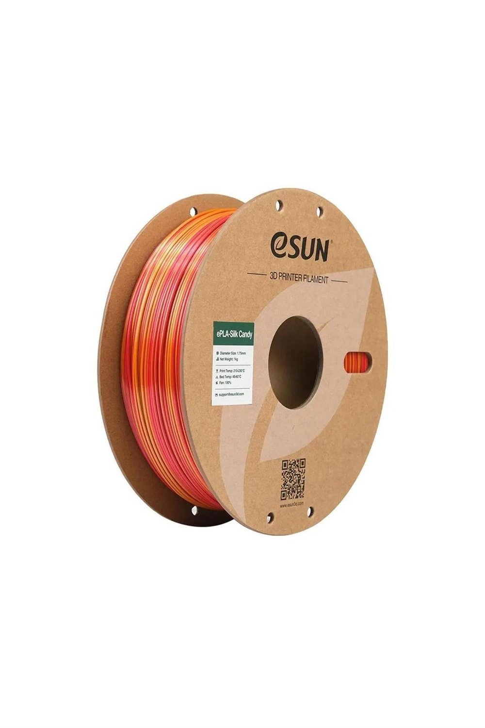 Esun PLA-Silk Candy Filament Altın-Kırmızı