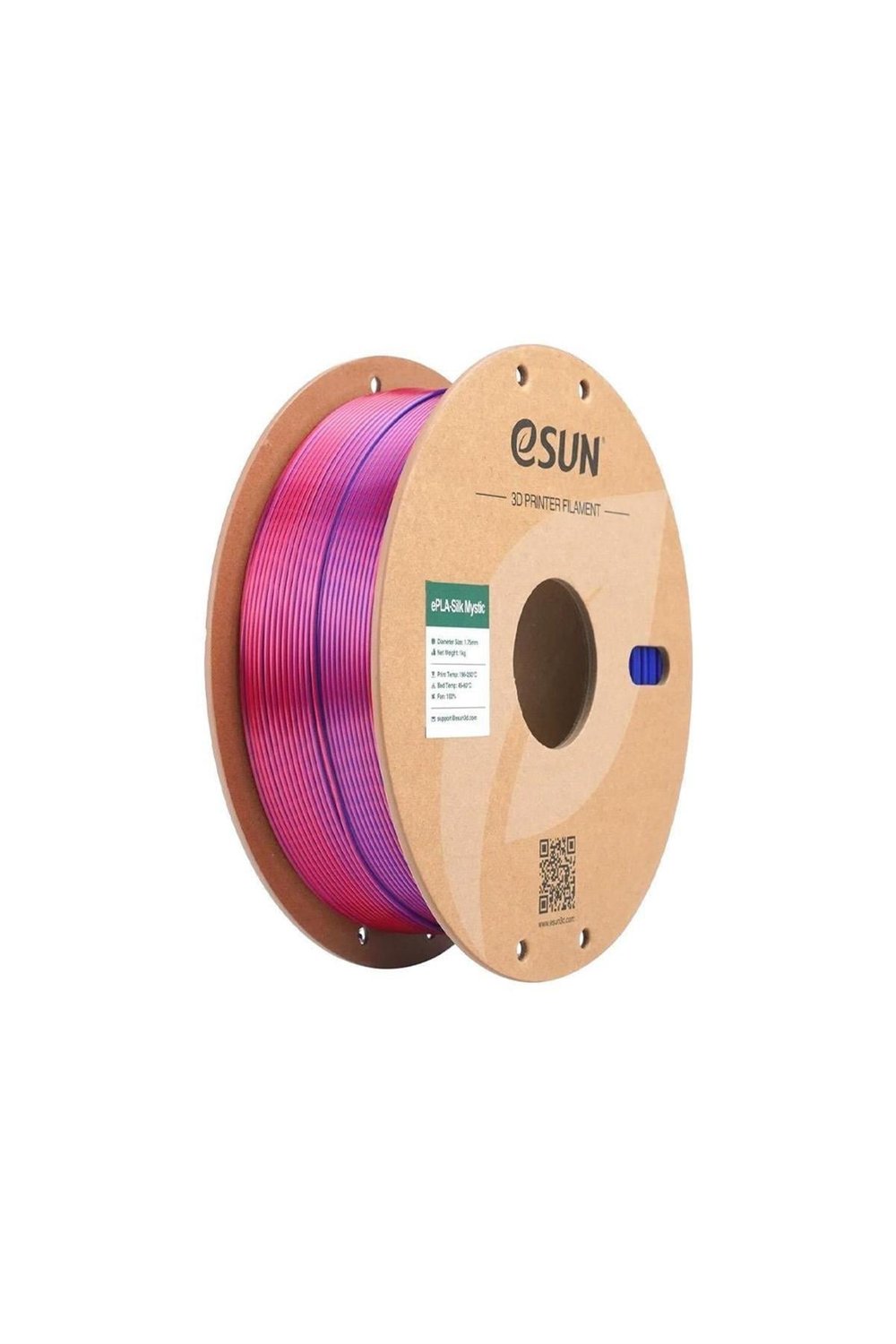 Esun PLA-Silk Mystic Filament Blue-Red-Purple