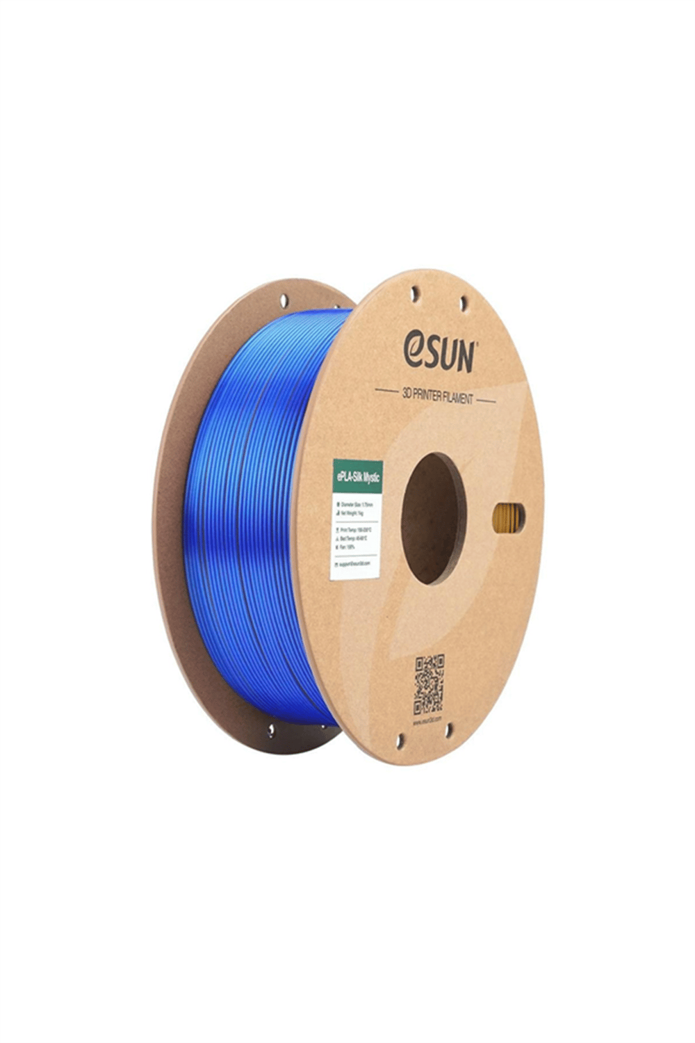 Esun PLA-Silk Mystic Filament Gold-Blue-Purple