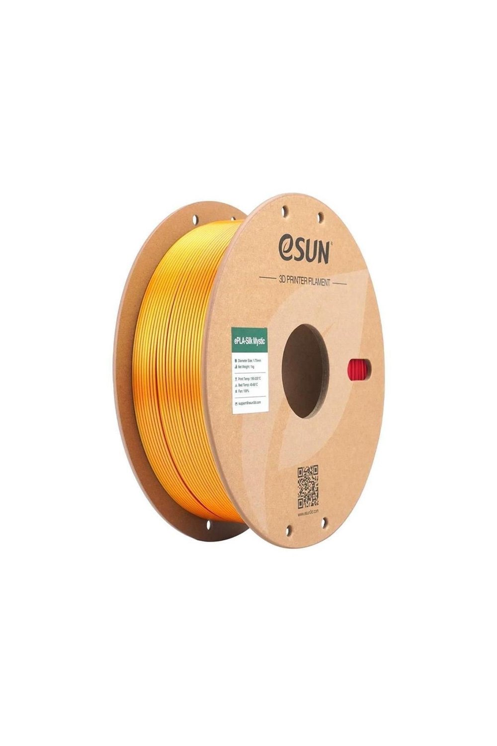 Esun PLA-Silk Mystic Filament Red-Gold-Purple