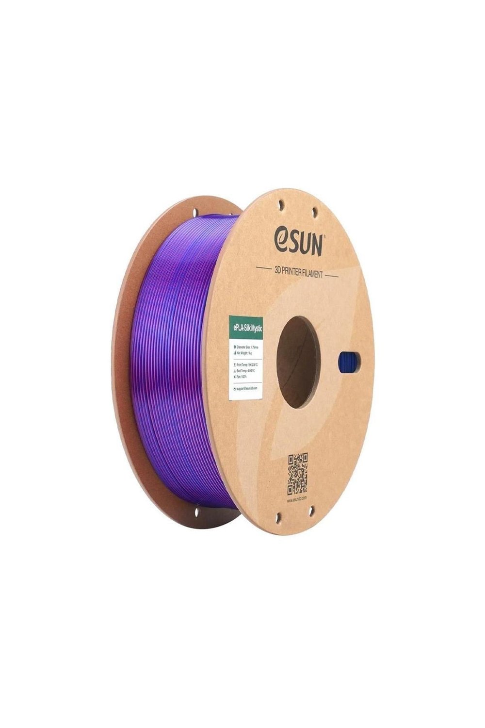 Esun PLA-Silk Mystic Filament Red-Green-Blue