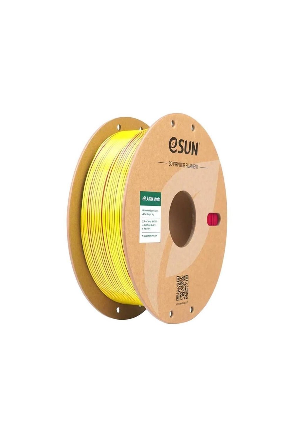Esun PLA-Silk Mystic Filament Red-Yellow-Blue