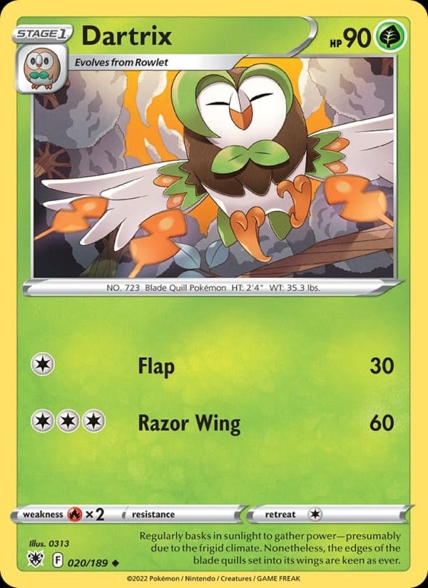 Astral Radiance - Dartrix #020