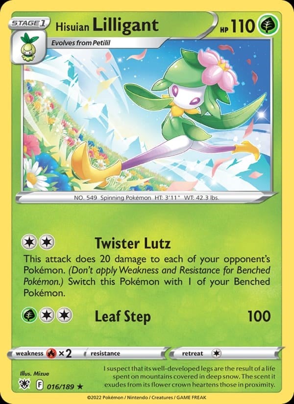 Astral Radiance - Hisuian Lilligant [Reverse Holo] #016