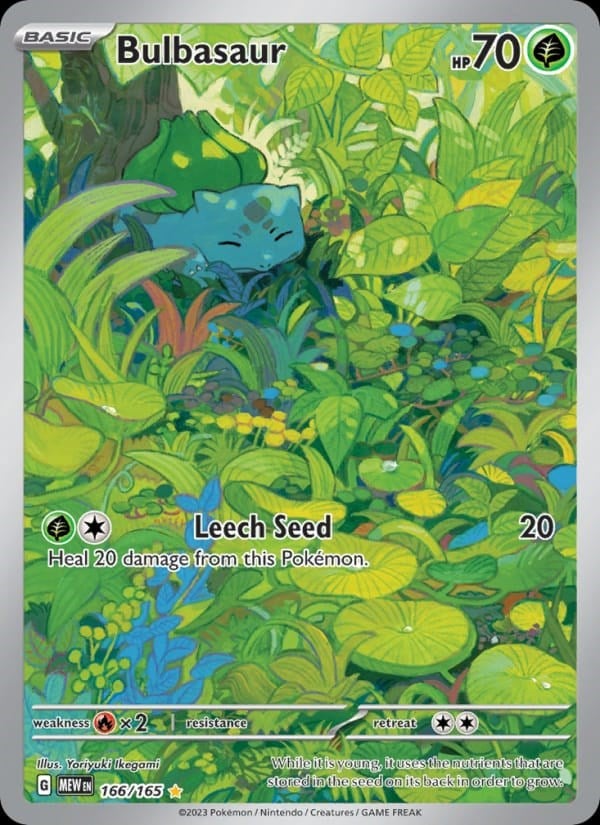 Bulbasaur - 151 #166