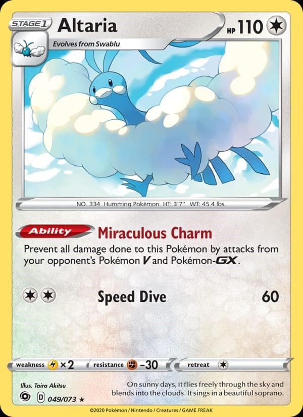 Champion's Path - Altaria [Holo] #49