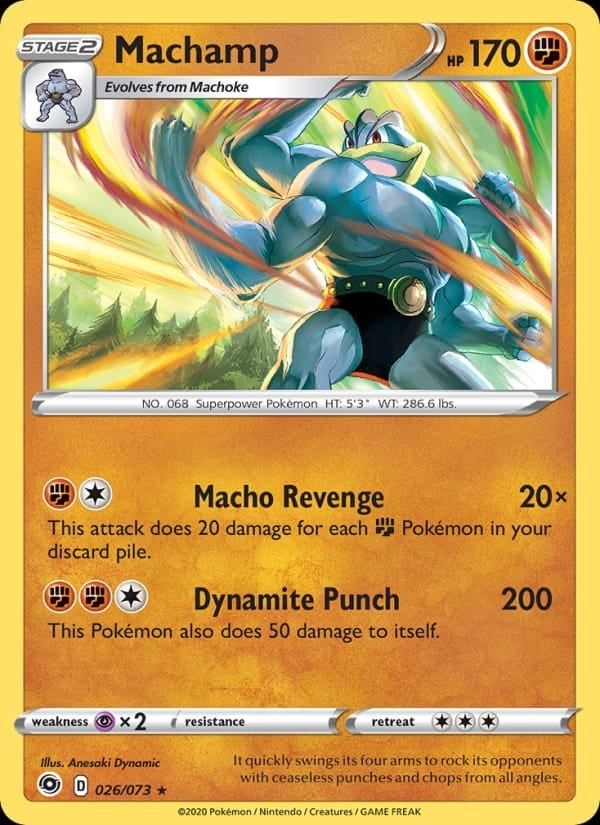 Champion's Path - Machamp [Holo] #26