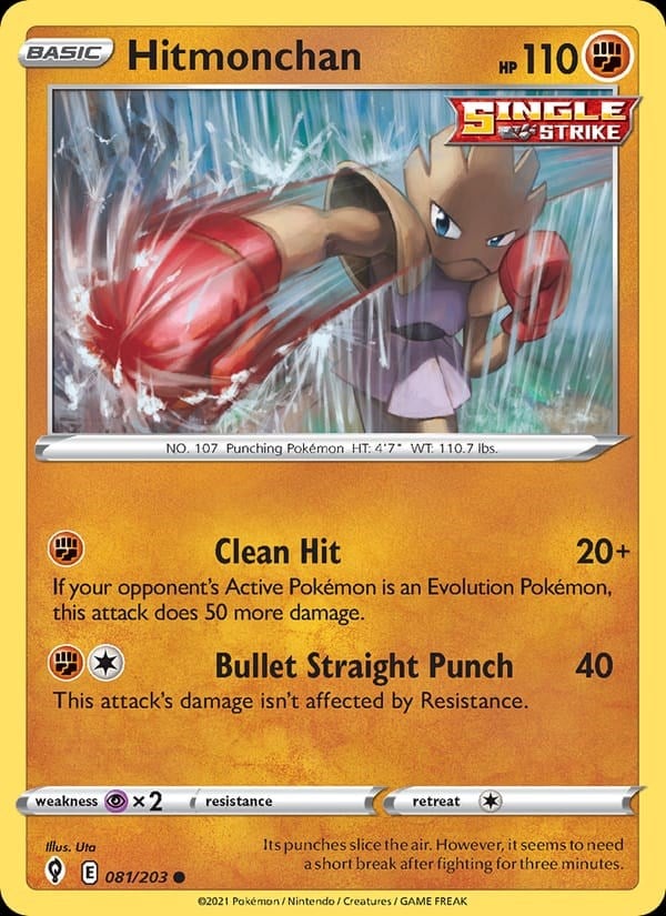Evolving Skies - Hitmonchan #81