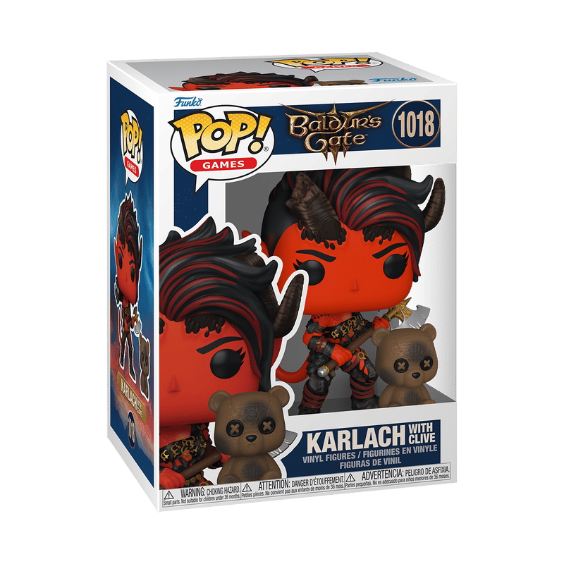 Funko Pop! Buddy - Baldur's Gate - Karlach with Clive #1018