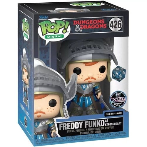 Funko Pop! Digital NFT Freddy Funko as Strongheart (Dungeons & Dragons) (Royalt) #426