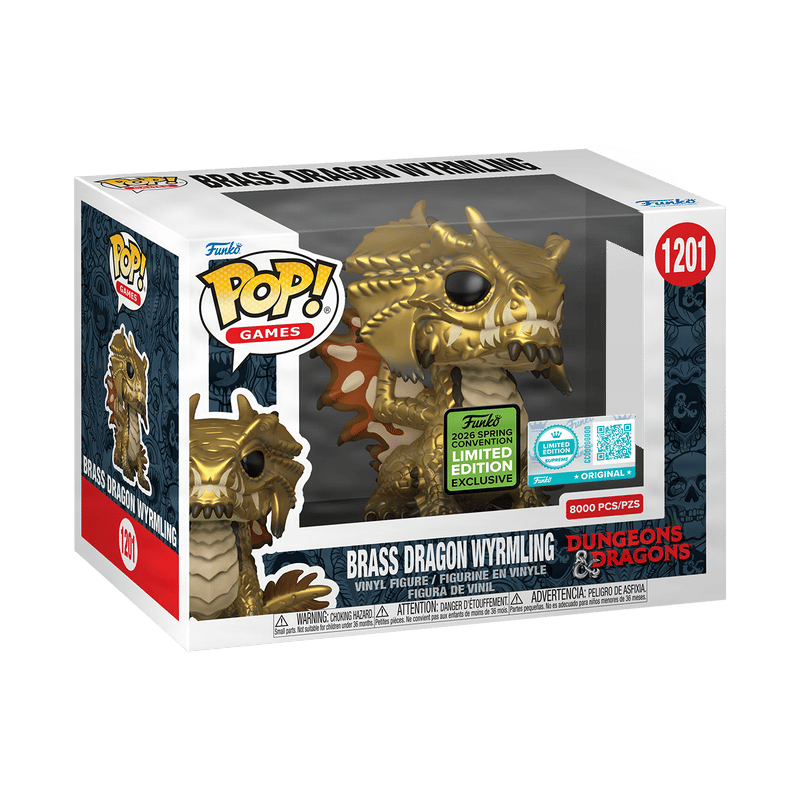 Funko Pop! Dungeons & Dragons! - Brass Dragon Wyrmling #1201