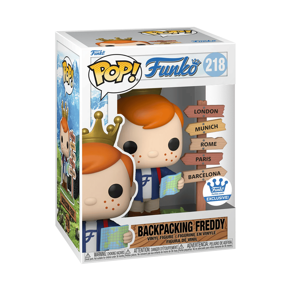 Funko Pop! Freddy Funko - Backpacking Freddy #218