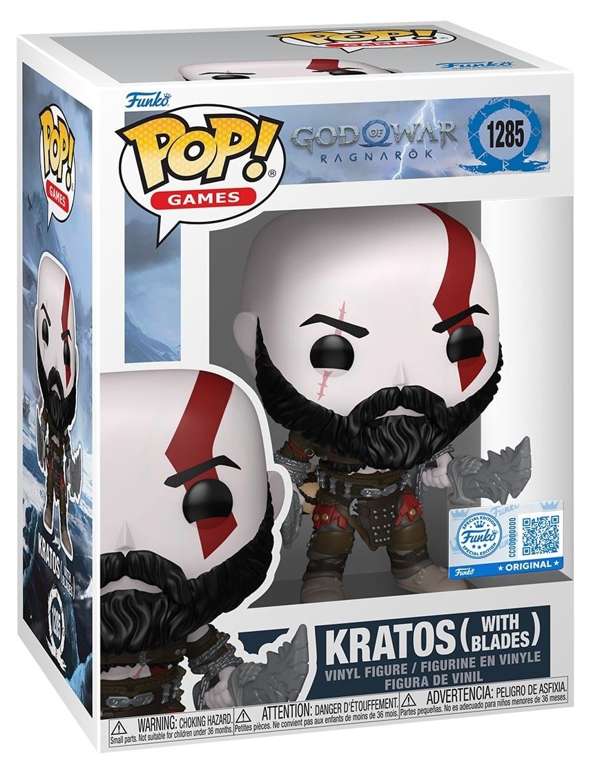 Funko POP! Games: God of War Ragnarok - Kratos with Blades (Special Edition) #1285 (Ön Sipariş)