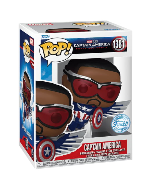 Funko Pop! Marvel - Captain America (Sam Wilson) (Flying) #1381