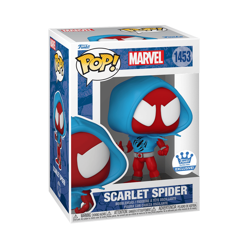 Funko Pop! Marvel Spider-Man - Scarlet Spider with Hoodie #1453
