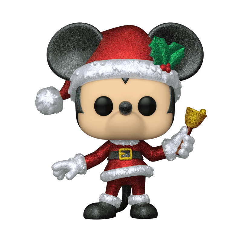 Funko Pop! Mickey Mouse In Santa Outfit (Diamond) #612