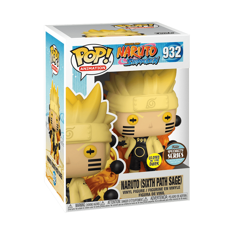 Funko Pop! Naruto Six Path Sage (Glow) #932