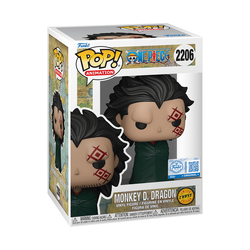 Funko Pop! One Piece - Monkey D. Dragon (Special Edition) (Chase Edition) #2206