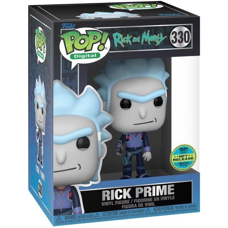 Funko Pop! Rick and Morty - Rick Prime Digital NFT Release #330