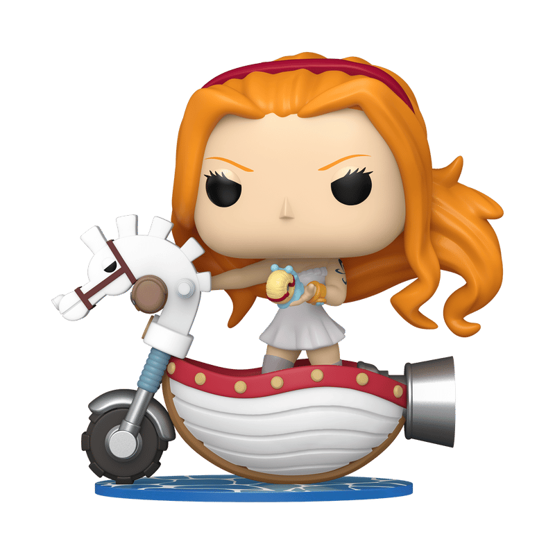 Funko Pop! Rides Deluxe One Piece - Nami with White Hobby Horse #128